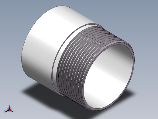 丝头-单外丝 DN40