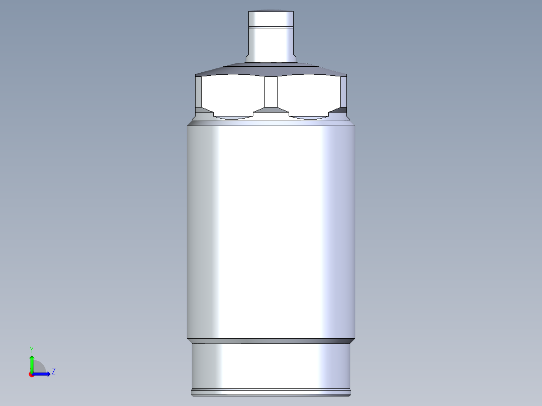 KOSMEKWNC1000多系列多零件图纸模型多系列多零件图纸模型左视图