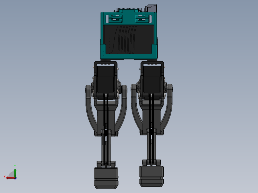 Bipedal Robot双足机器人结构sw23可编辑后视缩略图