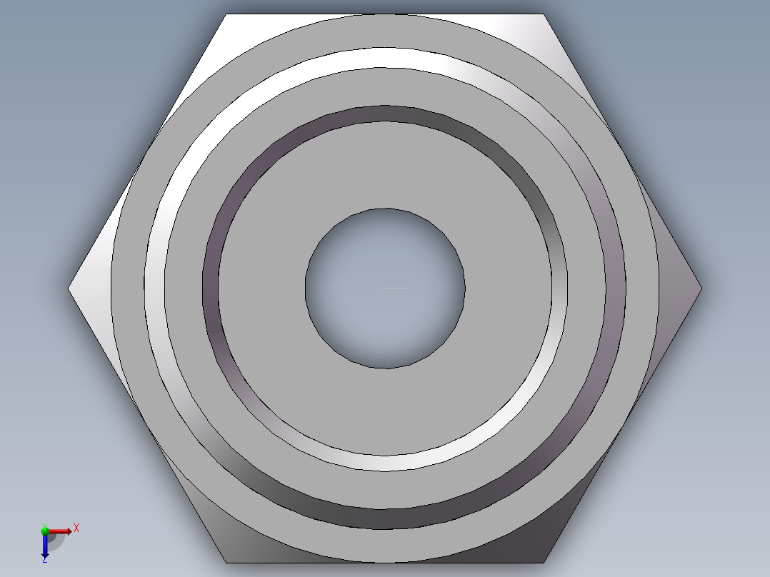 英制管螺纹ED密封、1DB-36-08WD俯视图