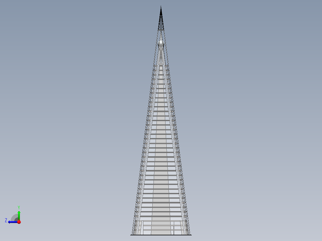 房子、建筑(21)右视图
