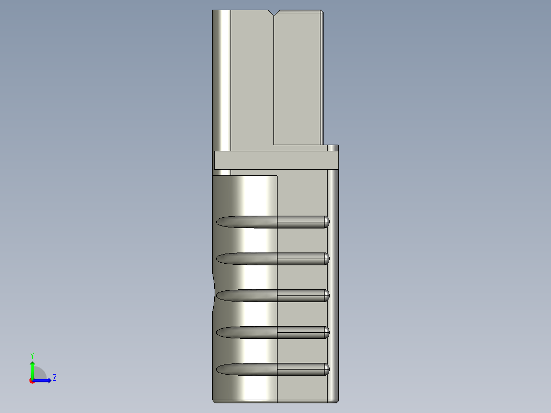 接插件(190)左视图