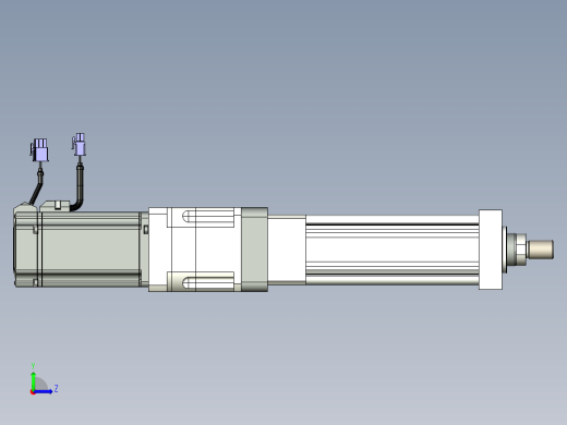 伺服电动缸G-210572左视缩略图