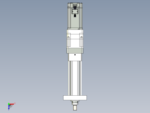 伺服电动缸G-210572俯视缩略图