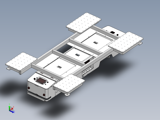 双向背负式AGV  sw21