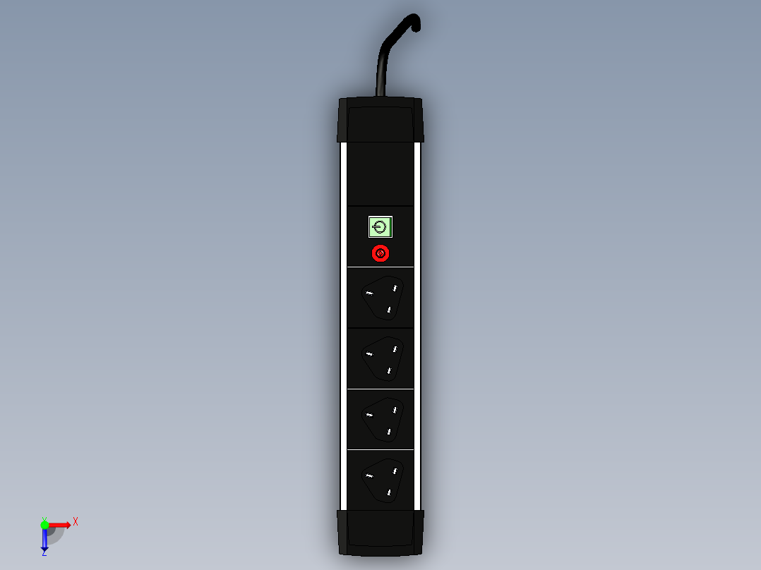 alu line 4插头组英国11俯视图