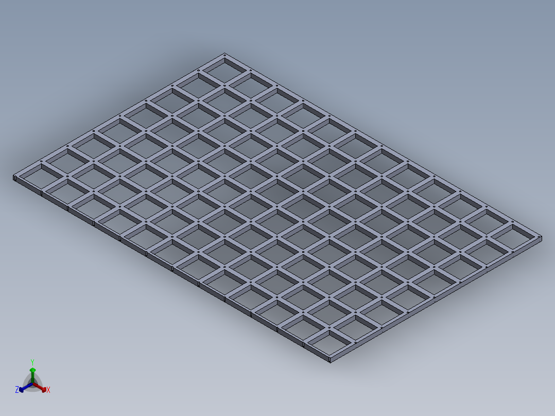 装饰灯架设计正等轴测图