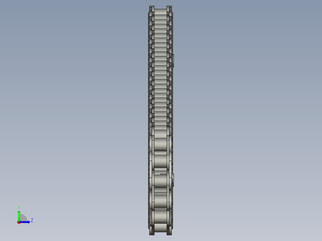 链条10B-64节左视图