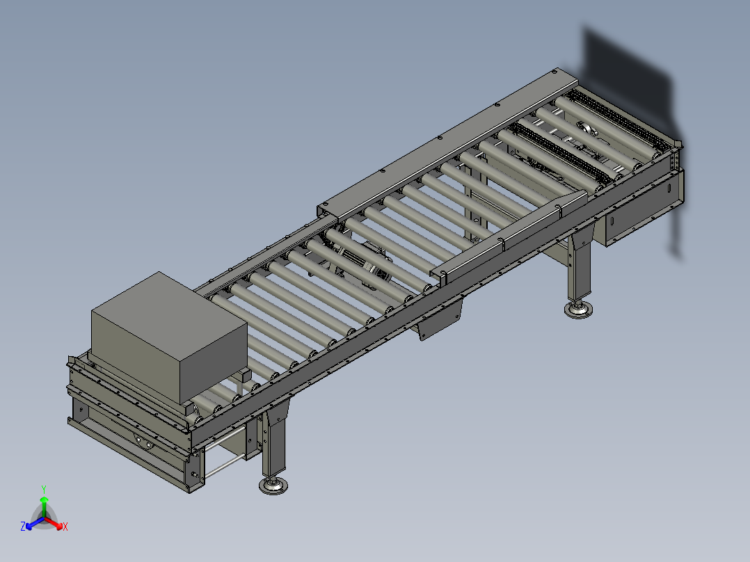 JGS03-0000GS输送机3主视图