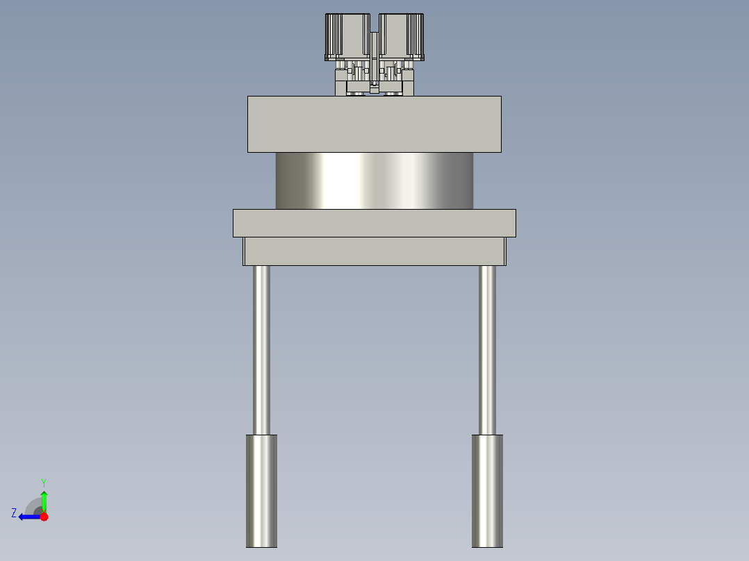 具有和面功能的面条机右视图