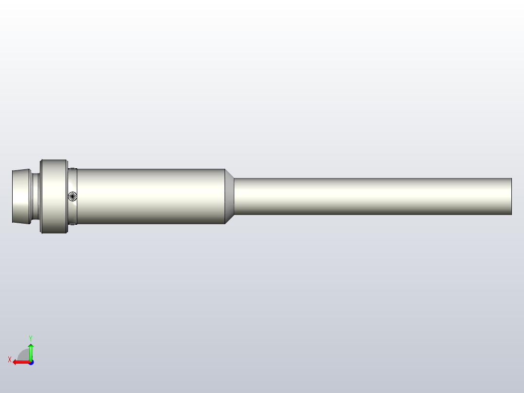 圆柱形标准功能型电感式传感器[ISLR04QAFDNO-E1]后视图