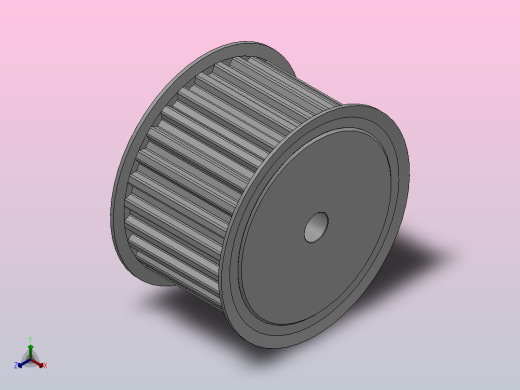 标准型梯形齿同步带轮T10型_ST10HC-28-50-dc12-A