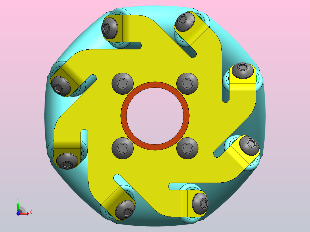 麦克纳姆轮前视图