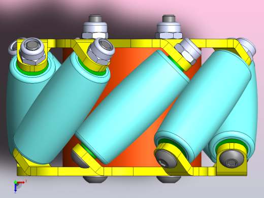 麦克纳姆轮俯视缩略图