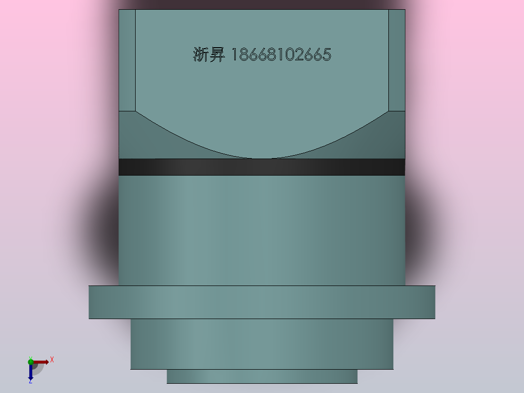 PLH120精密行星减速机[PLH120-4-S1-P2-40]俯视图
