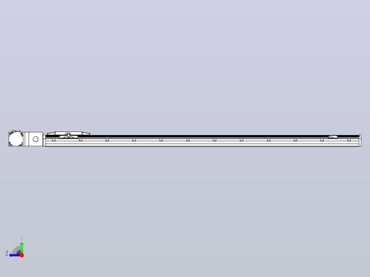 机器人皮带驱动直线轴TPA-GCB-150-P80-L1450-QL-M75-N3右视缩略图