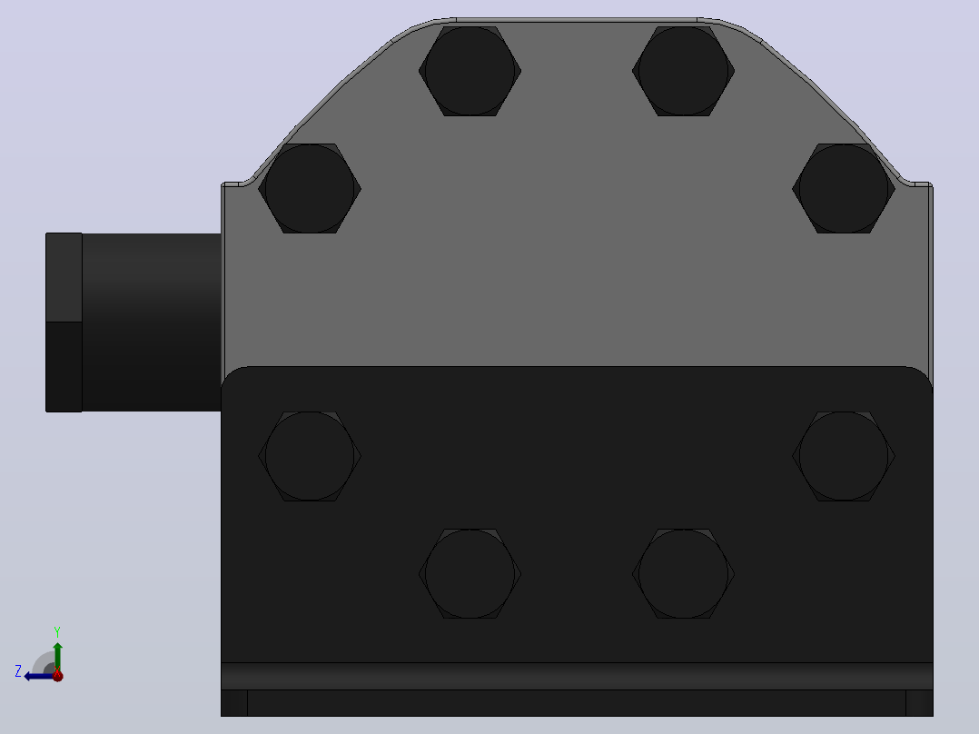 FMA＊-4R＊＊分流器[FMA-4R2.1G]右视图