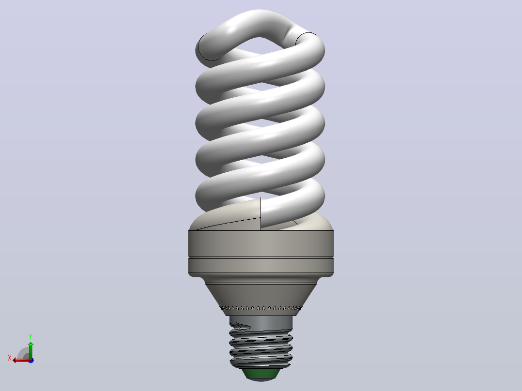 日光灯后视图