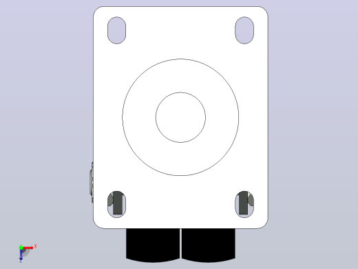 脚轮CFN01-D75-UQ俯视缩略图