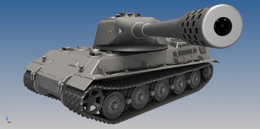 狮式 坦克 战车 panzerkampfwagen vii lowe NVENTOR stp igs缩略图