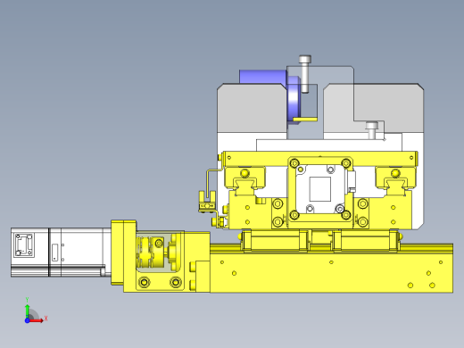 树脂零件的切削加工机前视缩略图