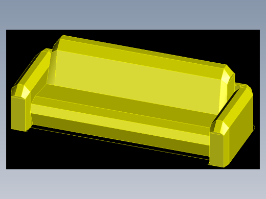 室内家具及植物三维模型十六-S019