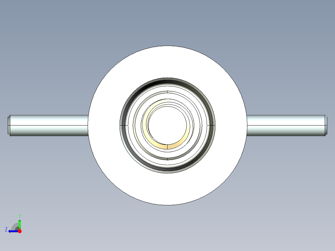 千斤顶装配图零件图3D模型proe右视图