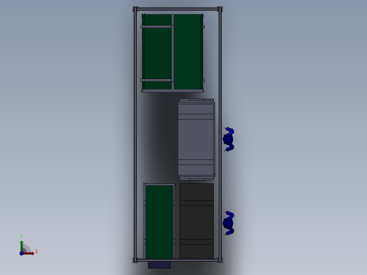 箱体装配前视缩略图
