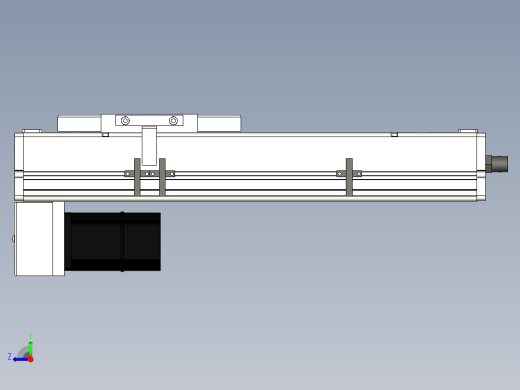 Toyo东佑达直线模组-ECH14-200-BM-200W右视缩略图