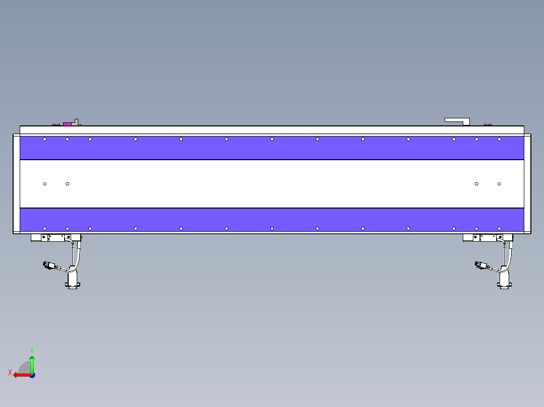 威洛博VL系列3d模型模组2VL22H1Y-S800后视图