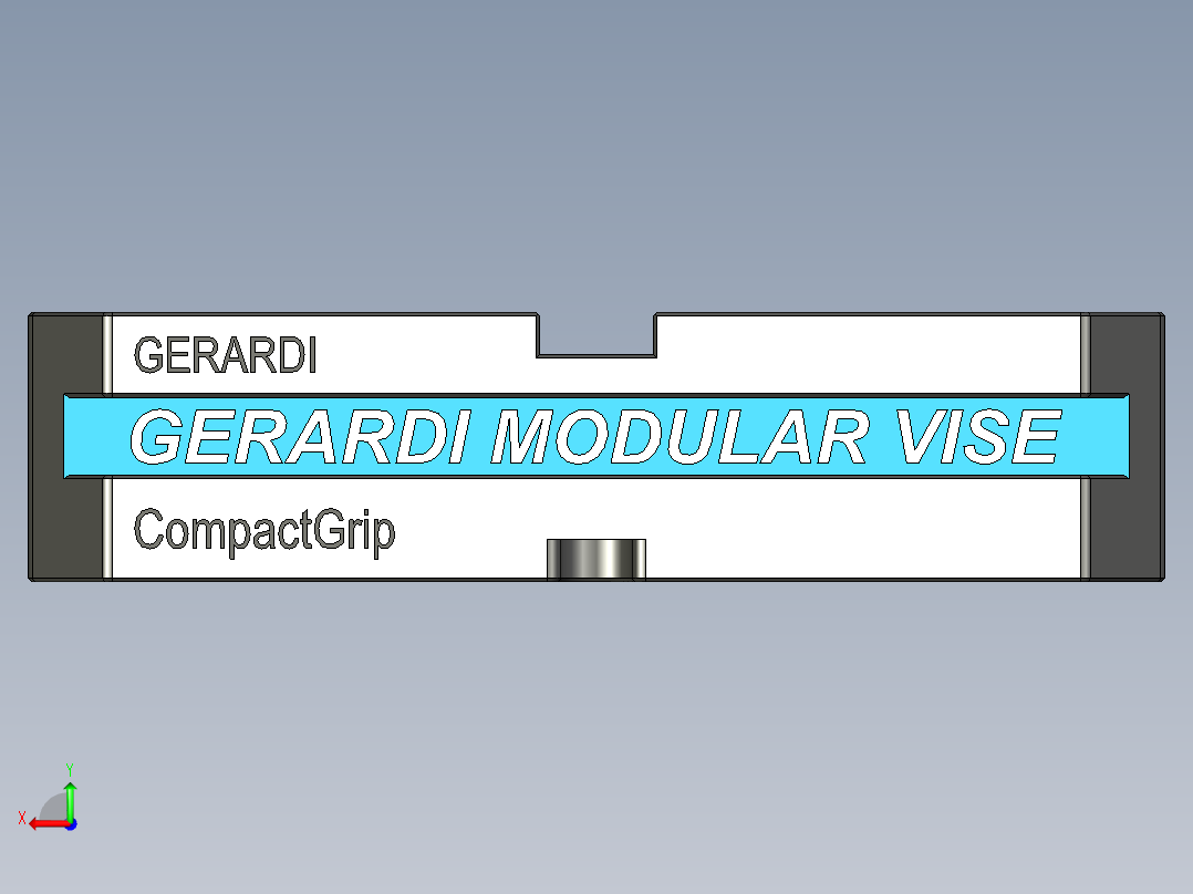 Gerardi 模块化虎钳 art.650-T2x160后视图