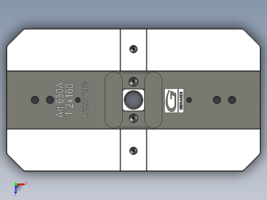 Gerardi 模块化虎钳 art.650-T2x160俯视缩略图