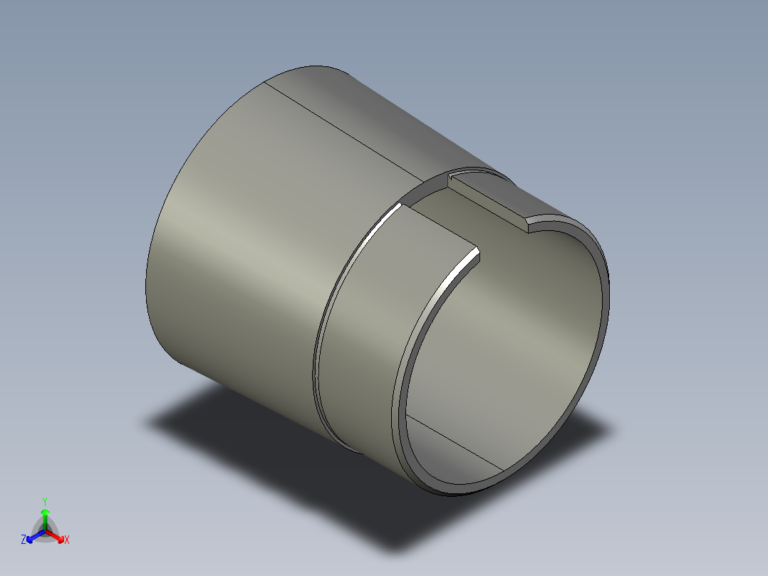 SKF轴承附件紧定套3D模型IGS格式