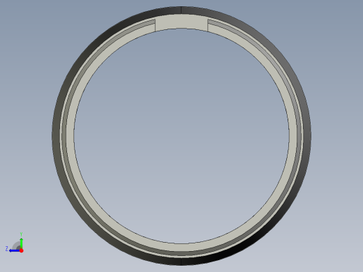 SKF轴承附件紧定套3D模型IGS格式右视缩略图