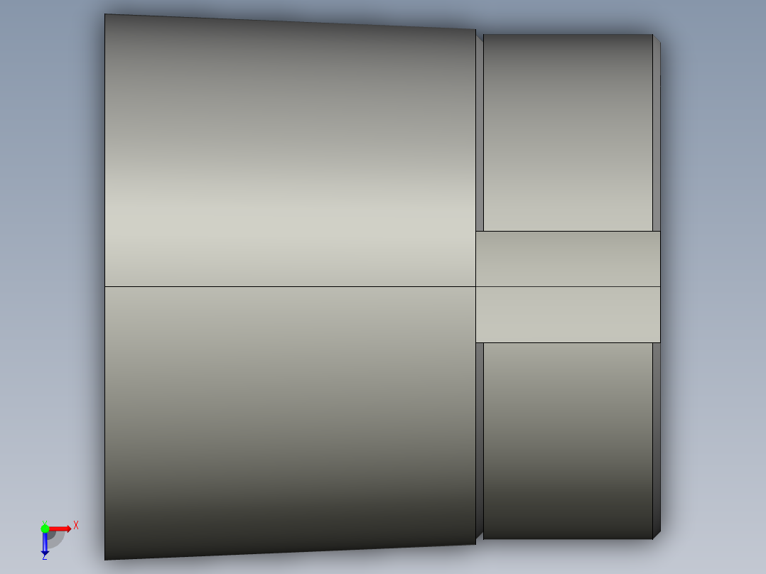 SKF轴承附件紧定套3D模型IGS格式俯视图