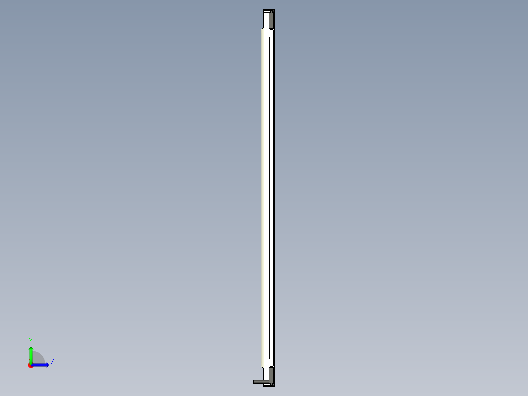 基恩士SL-V36H(S)_R_kc图纸模型左视图