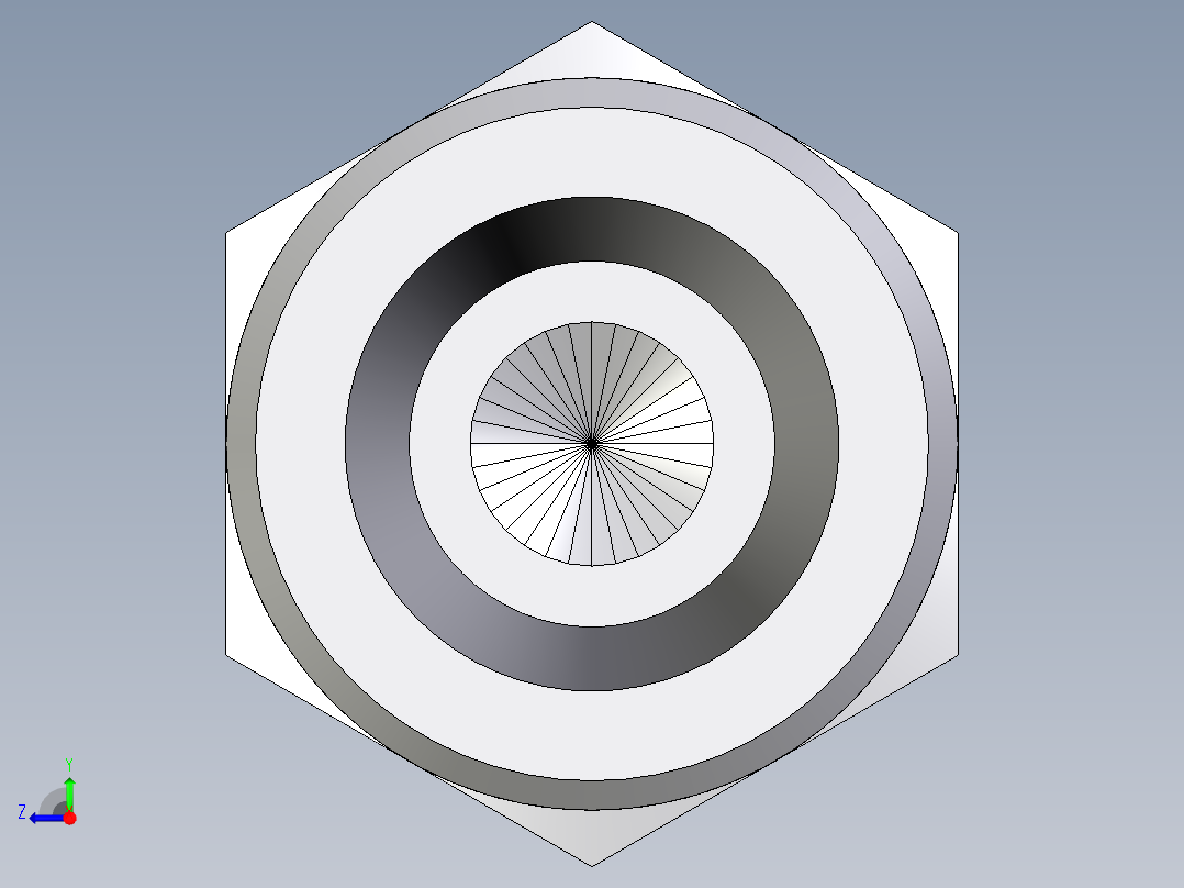 卡套式工业通用硬管接头EO_Blanking_plug_for_tube_ends_ROV06LCFX右视图