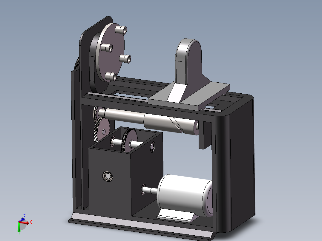 四工位专用机床