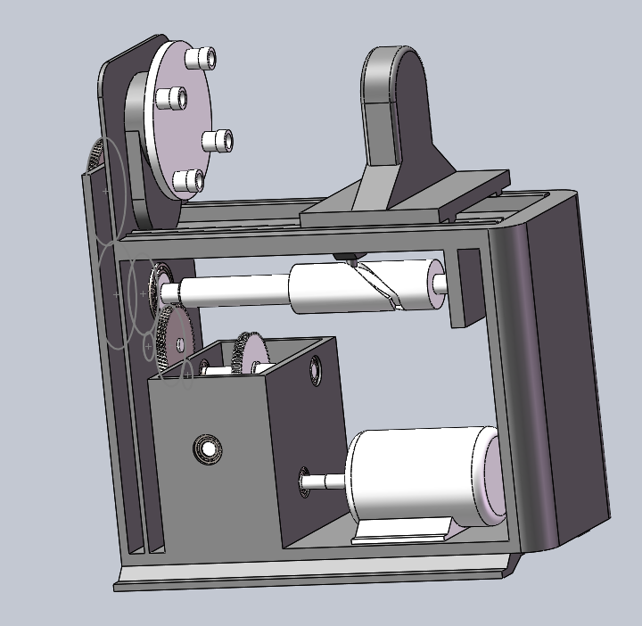 四工位专用机床