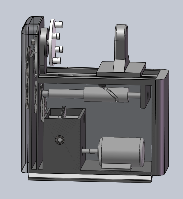 四工位专用机床