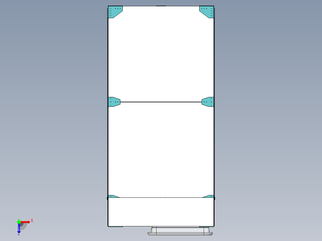 Covid-19消毒室俯视图