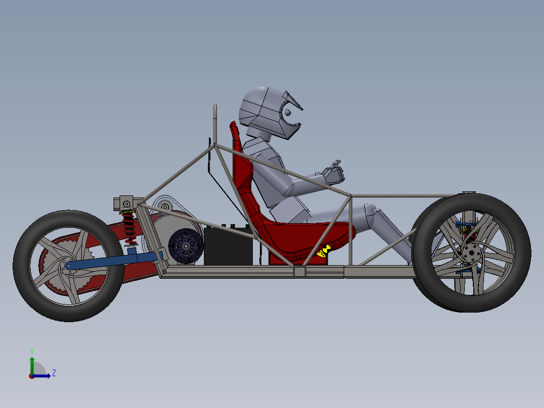电动三轮车-13--sw左视图