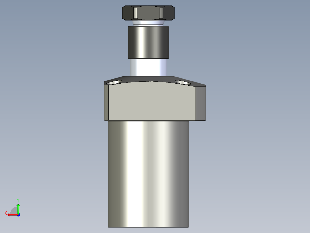 KOSMEKLHS0550-SR-Y30多系列多零件图纸模型后视图