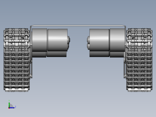 履带底盘模型左视缩略图