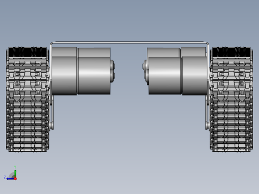 履带底盘模型右视缩略图