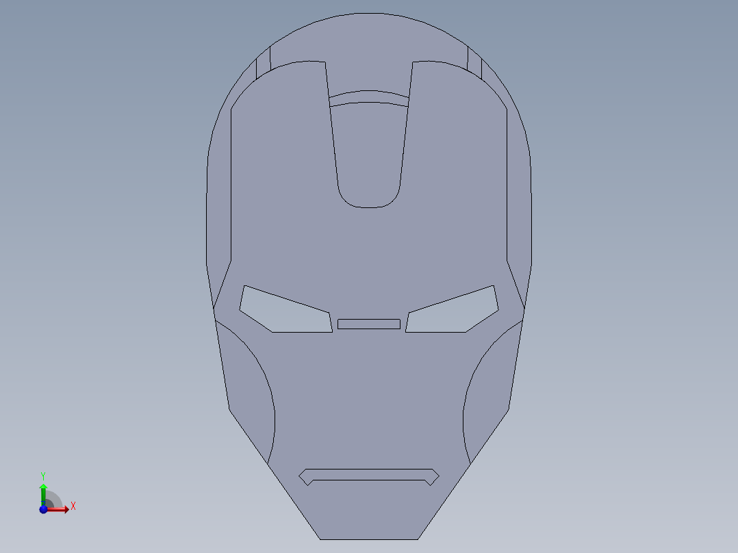 钢铁侠 (2)前视图