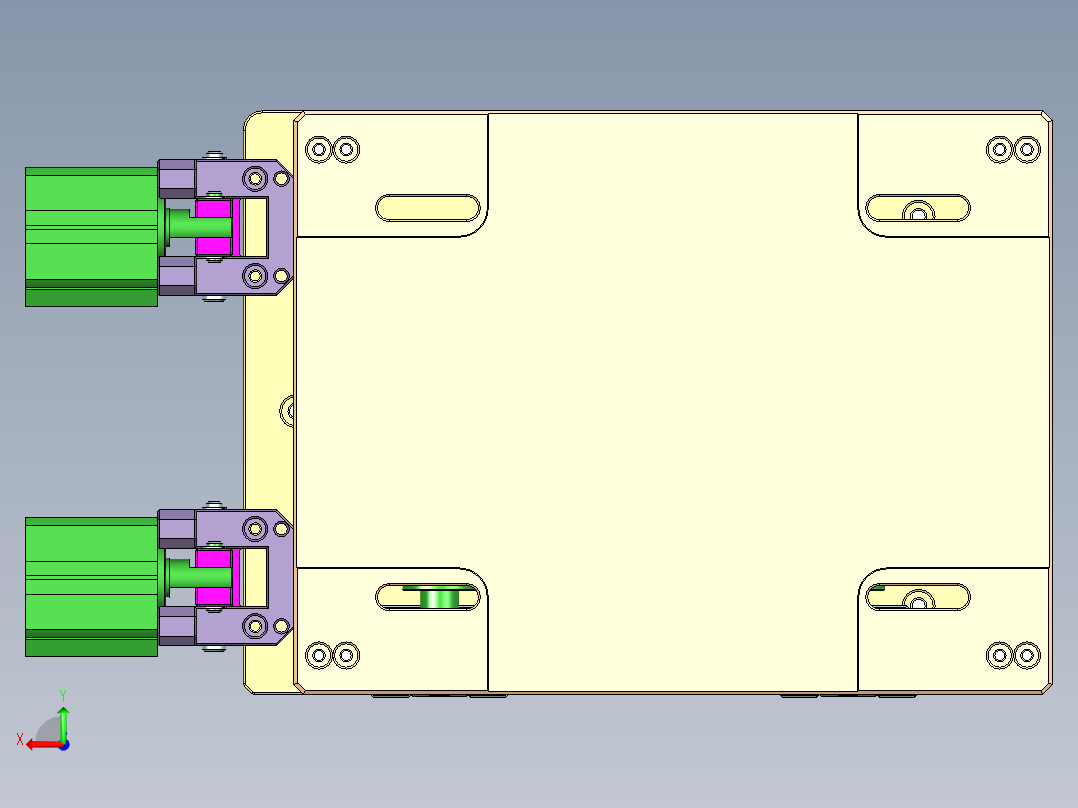 REACHER-C笔记本CNC工装夹具三维模型-cnc1后视图
