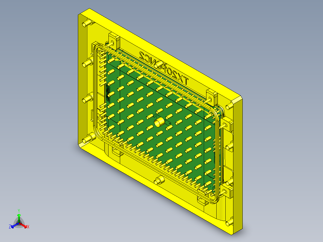 TX202-A-笔记本CNC工装夹具三维模型CNC2