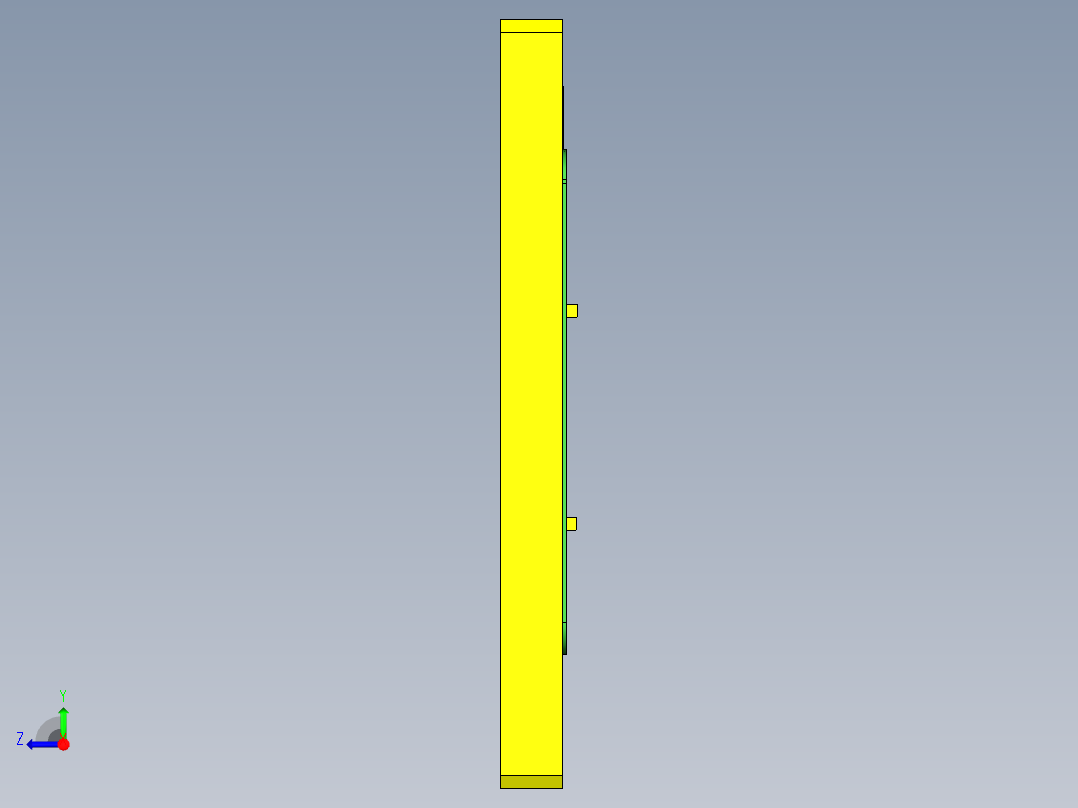 TX202-A-笔记本CNC工装夹具三维模型CNC2右视图