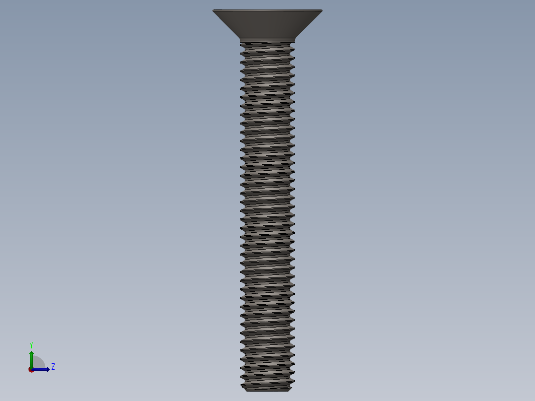 Screw_ISO_10642_M5x35_A2.SLDPRT左视图